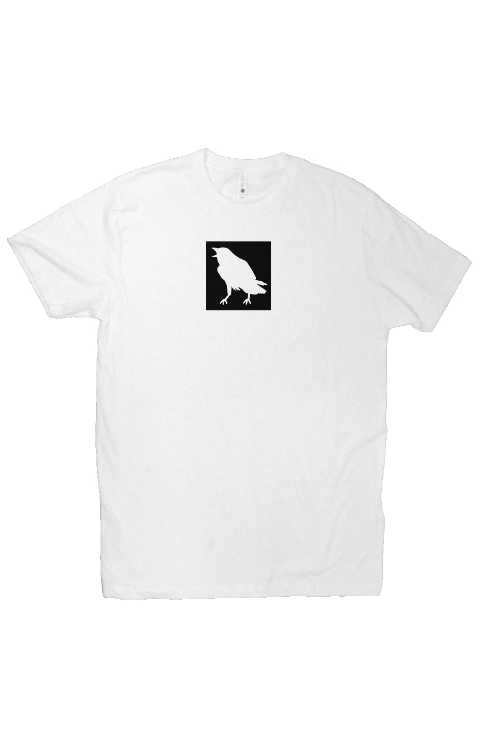 The QUOTE - tshirt white + black print