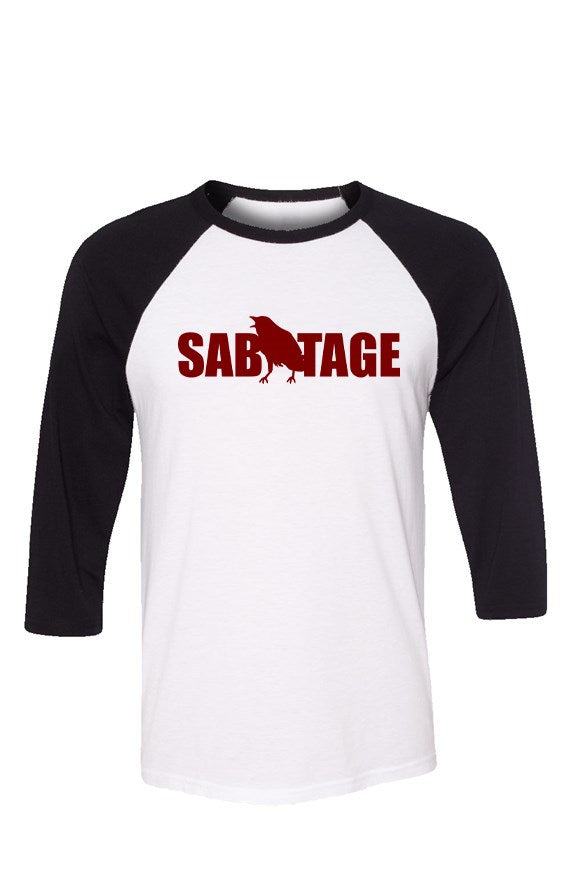 The MOTO RACER - 3/4 sleeves tee white/black + dar