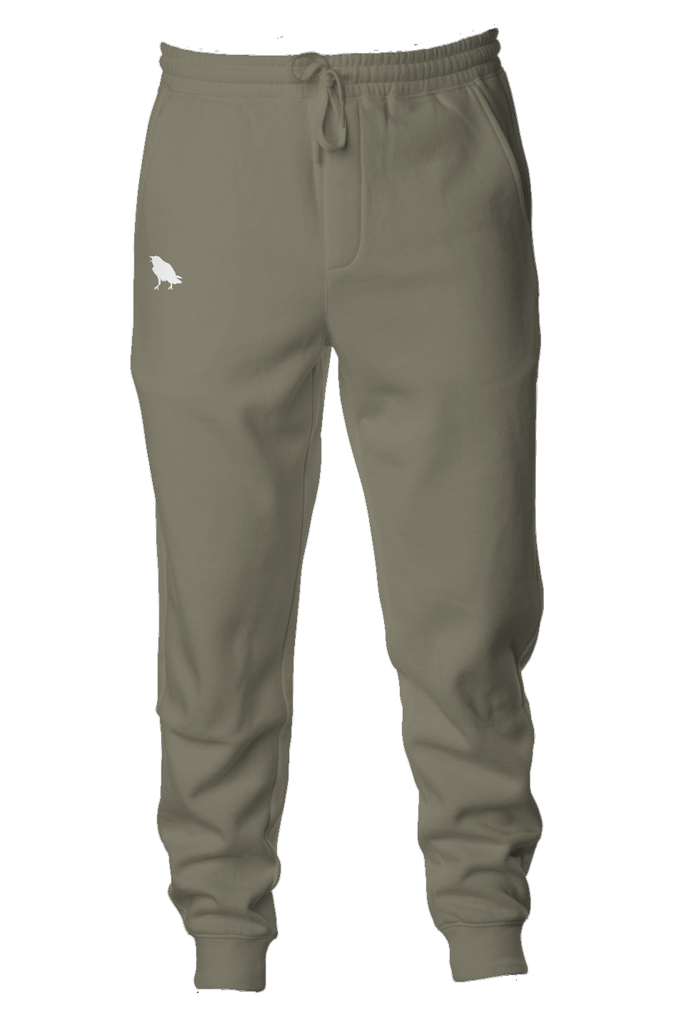 The essential - jogger army + white embroidery