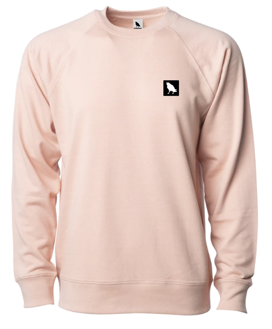 The SQUARE - sweatshirt rose + black/white print